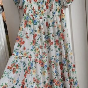 Floral summer dress